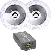 Lyndahl LYNCS180IPS2 Set de haut-parleurs 2 voies à encastrer 120 W 4 Ω blanc 1 set