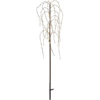 Star Trading Lampe de jardin LED 'Willow', branches lumineuses, marron