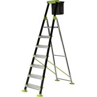 Gartenstehleiter 7 Stufen - Maximale Arbeitshöhe 3.51m - 219207