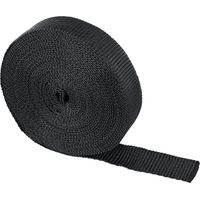 Sangle noire haute résistance 25mm – Longueur 10m – Imputrescible pour couverture de piscine Cov'Top – Résistance à la rupture et à l'abrasion – Poolco