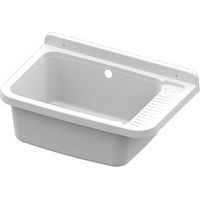 PILOZZO IN RESINA BIANCO- Cm 58,7 x 37,5 x 25,3- DH- pezzi 1