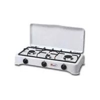 Cocina cfparker 5327 GP blanca 585 mm 3 zonas gas
