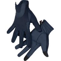 XS, Noir 9100: Gants d'équitation pour adultes et enfants modèle Grip Mesh avec renforts et poignet élastique