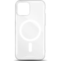 Coque semi-rigide compatible MagSafe pour iPhone 11 - transparente