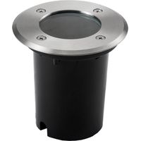 Lampada Faretto Carrabile da Terra in Alluminio e Acciaio Bauer
