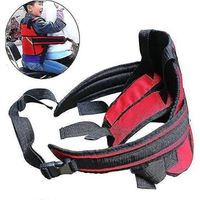 Ceinture de sécurité enfant, ceinture de sécurité moto, antichute, rouge