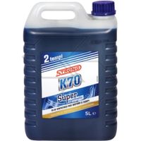 Olio miscela Strong K70 SUPER SYNTHETIC motore 2 tempi motosega 5 LITRI