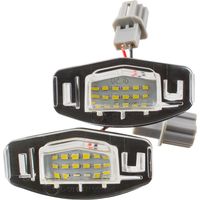 Ensemble de 2 feux de plaque d'immatriculation à LED pour Honda Accord VII et Civic VII/VIII