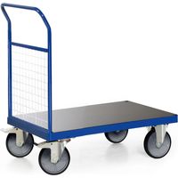 Bako Logistiksysteme Plattformwagen F600 mit Gitter- Stirnwand ohne Bordkante 1200x800mm