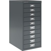 BISLEY MultiDrawer Schubladenschrank Anthrazitgrau