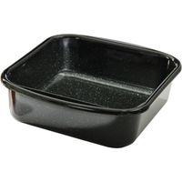 Padella quadrata RIESS Mini Profi 22x22cm smaltata nera