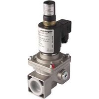 Electrovanne gaz à réarmement manuel NC Aluminium 3/4'' 6Bar