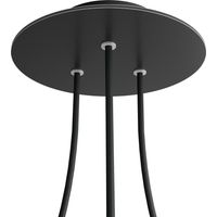Lampe creative-cables rose-one Metall schwarz 30x30 cm