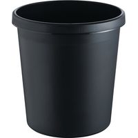 helit cestino 18 l H331xØ315 mm con bordo nero H6123895
