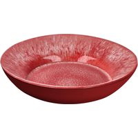 Ad Trend Piatto Fondo Melamina D 22 Cm H 5 Cm Corallo