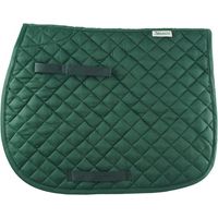Verde - Sottosella Pony rettangolare in soffice cotone trapuntato