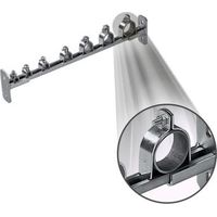 Collare ad incastro, ø tubazioni 1" per profili 27/18 - 30/15 - 32/20 - 38/40 - 40/60. Fascetta 24x2 01COL-32I-0034ZN