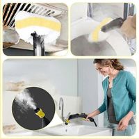 Para aspiradoras Easyfix SC2 SC3 SC4 SC5, almohadilla de limpieza de microfibra, cubierta, cepillo para mopa de vapor, boquilla, piezas de repuesto, edición 0617