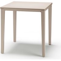 Table de jardin métal et plastique Timo 70 x 70 cm, Scab