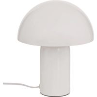 Lampe à Poser Champignon "Lito" 24cm Blanc