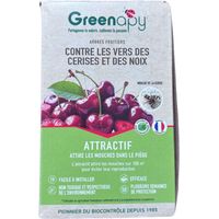 Attractif ammoniacal pour mouche de la cerise – 2 capsules – 100% naturel – Protection des cultures sans résidus – Biotop