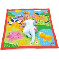 Tappeto Quadrato per Bambini 6 Attività 100cm Galt Fattoria