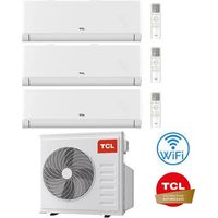 TCL BreezeIN P5-Serie Wifi R32 Trial Split Inverter-Klimaanlage 9000 + 12000 + 12000 BTU mit E.U. MT2730 Klasse A++/A+