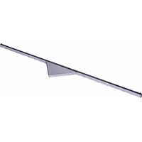 Pluggit Zuluftblende, Länge 1.000 mm Edelstahl, Shadow, mit Reinigungsöffnung - PL221