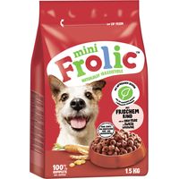 Frolic Hundetrockenfutter Adult Mini 1,5 kg Rind