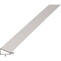 GAH Alberts Flachstange glatt, ungel., L2000mm B20mm, S2mm Aluminium silberf. elox.