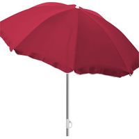Sonnenschirm rund Ø1,80m rot Polyester-MMC180P-Rot