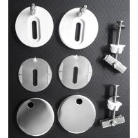 Fixation des charnières de toilette
