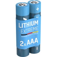 ANSMANN 2x Lithium Batterien Micro AAA / FR03