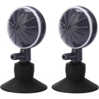 2pcs Aquarium Air Bubble Stone Suction Cup, Adjustable Rotating Oxygen Diffuser for Aquarium, Hydroponic Pump for Aquarium