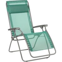 Fauteuil Relax Transat Jardin - Chaise Longue Zéro Gravité - Rclip - Batyline® Iso - Vert Chlorophylle - Lafuma Mobilier