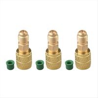 Adaptateur en laiton pour cartouches de réfrigérant R32/R454B