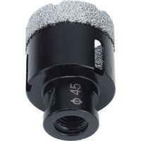 Foret diamant M14 45mm pour perçage granit, carrelage, pierre naturelle