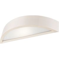 Lamkur Integrierte LED-Wandleuchte Weiß, 1x E27