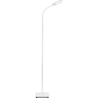 B.K.Licht lampe sur pied LED 8W réglable tête flexible choix lumière blanc chaud neutre froid TOUCH lampadaire moderne salon bureau chambre