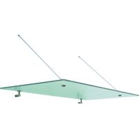 Längle AL-Sky Light Beschlags-Set Befestigungszubehör für Glasvordach Edelstahl