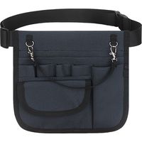 Sac de taille de stockage d'outils multifonctionnel, adapté au personnel médical Sac de taille de stockage de fournitures médicales 1pc Bleu