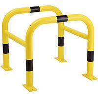 Parachoques para postes con galvanizado y revestimiento H x A