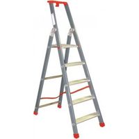 Peldaño de aluminio Q50/6 Pro Quadra - 6 peldaños