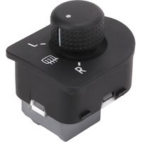 Jeffergarden Interrupteur de rétroviseur, bouton de contrôle de rétroviseur à réponse rapide haute sensibilité 1U1959565L pour voiture