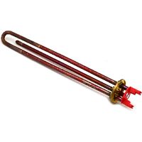 RESISTENZA DIRITTA CON FLANGIA CIRCOLARE D. 48- W 1500 - L. 285 mm 230V- UNIVA- pezzi 1