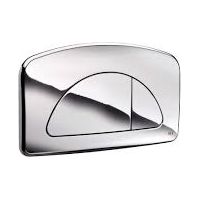 PLACCA DI COMANDO DIAMANTE 2 DOPPIO TASTO CROMATA OLIVER INTERNATIONAL