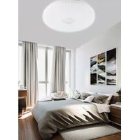 Trade Shop - PLAFONIERA SOFFITTO 60W DECORO MIT CENTRE CENTREAL LUCE FREDDA NATURALE FST-50A62495 -