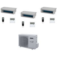 Aermec Climatizzatore Trial Split Canalizzato MPG/D 9+9+12 con MPG630 R-32 Inverter Comando Incluso Classe A++