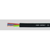 HELU 37019 Gummischlauchleitung H07RN-F 2 x 1 mm² Schwarz 100 m