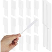 QORVA-Testeur de Parfum, 400 PCS Bandelettes Olfactives Bandelettes de Test de Parfum D'aromathérapie en Papier, Papier pour Tester les Parfums et les Huiles Essentielles(Blanc, 13 CM)